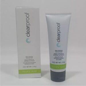 Mary Kay Clearproof Deep-Cleansing Charcoal Mask - White and Green